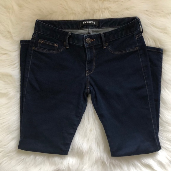 Express low rise skinny stretch leggings jeans - Picture 3 of 8
